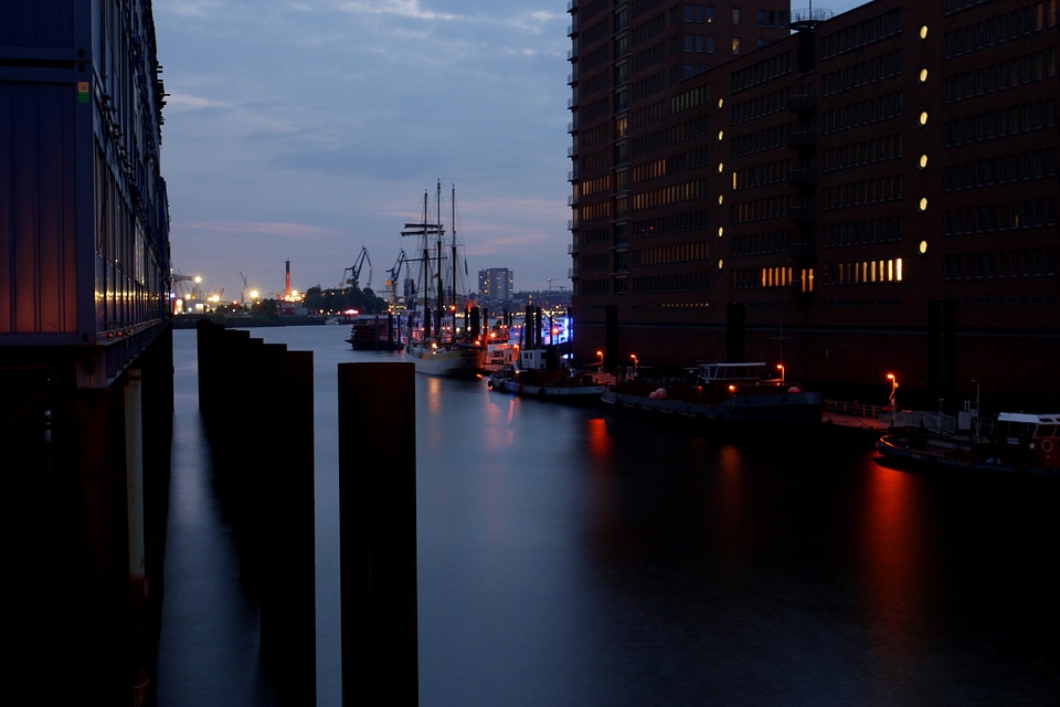 Port city elbe port