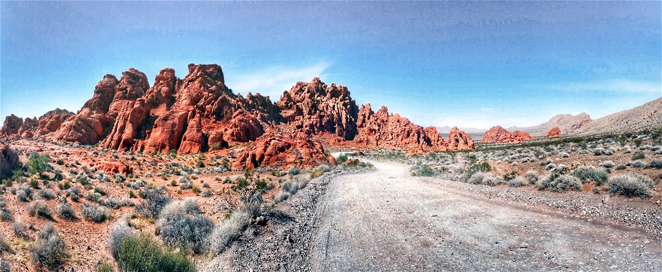Road to Red Rocks. Nevada. photo