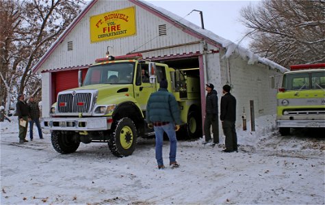 Fire engine donated to Fort Bidwell VFD photo
