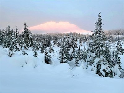 20211219-Marble Mountain Sno-Park area. Photo by Back Country Plowing and Grooming. photo