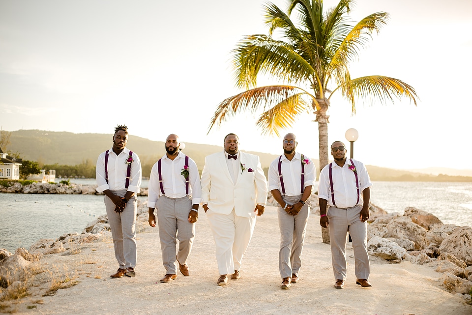 Groomsmen bridal party groomsmen