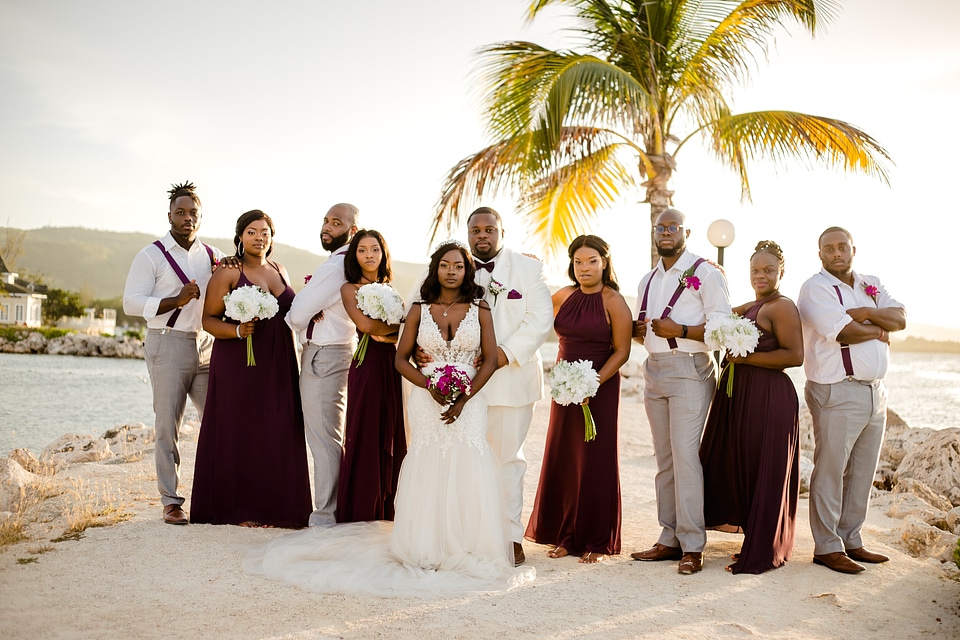 Bridal party bridal party photo