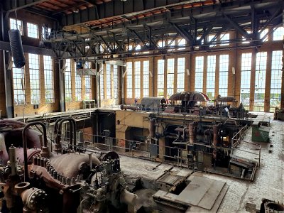 Centrale à charbon abandonnée Monceau