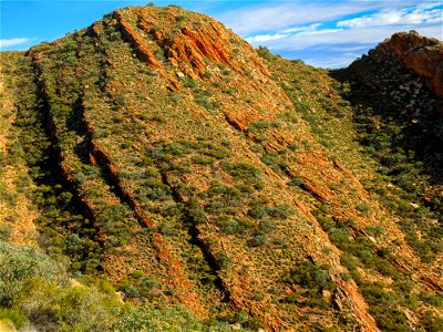 Between Stanley Chasm and Birthday Waterhole (section 4)