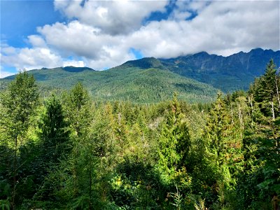 View from White Chuck Overlook, Mt. Baker-Snoqualmie National Forest. Photo by Anne Vassar Sept. 13, 2021.