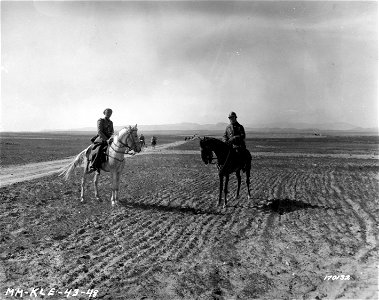 SC 170132 - A column of Moroccan Commando troops called "Goums" retreating from Sidi Bou Sid. photo