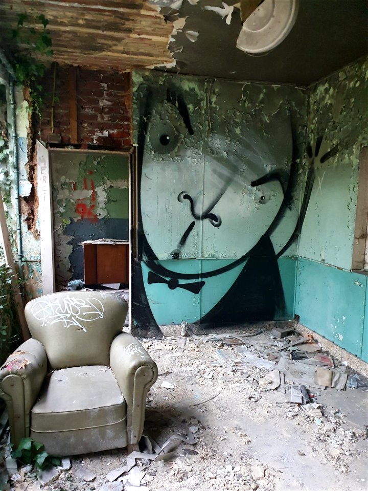 Urbex voormalig rangeerterrein Rue N, St. Martin