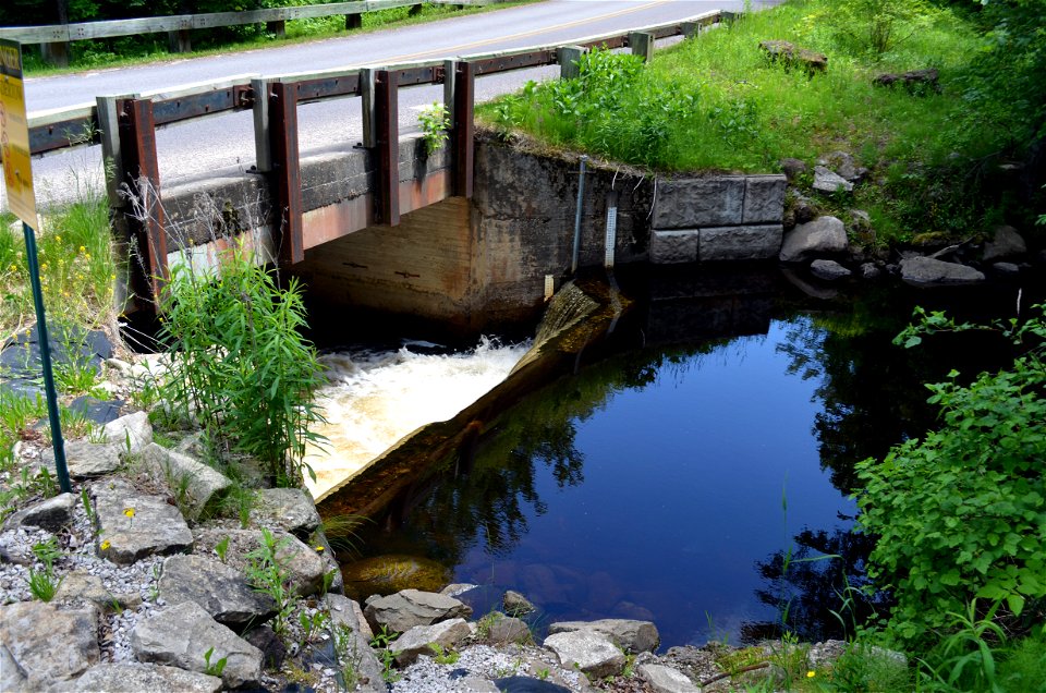 Miners River sea lamprey barrier photo