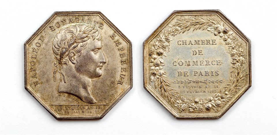 1804 Paris Chamber of Commerce Jeton