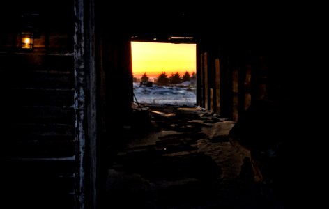 2022/365/349 Barn Framed Sunset photo