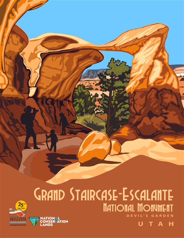 Grand Staircase-Escalante National Monument: 25th Anniversary Posters