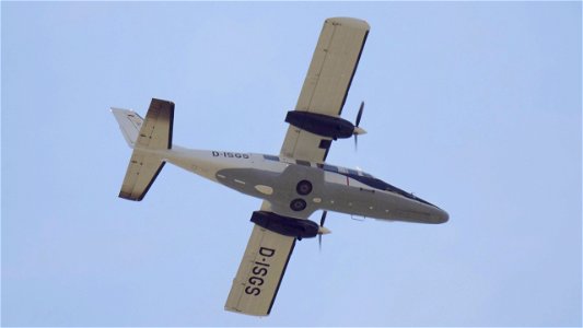 Partenavia AP.68TP-600 Viator D-ISGS SVEGE Flight Inspection (3900 ft.)