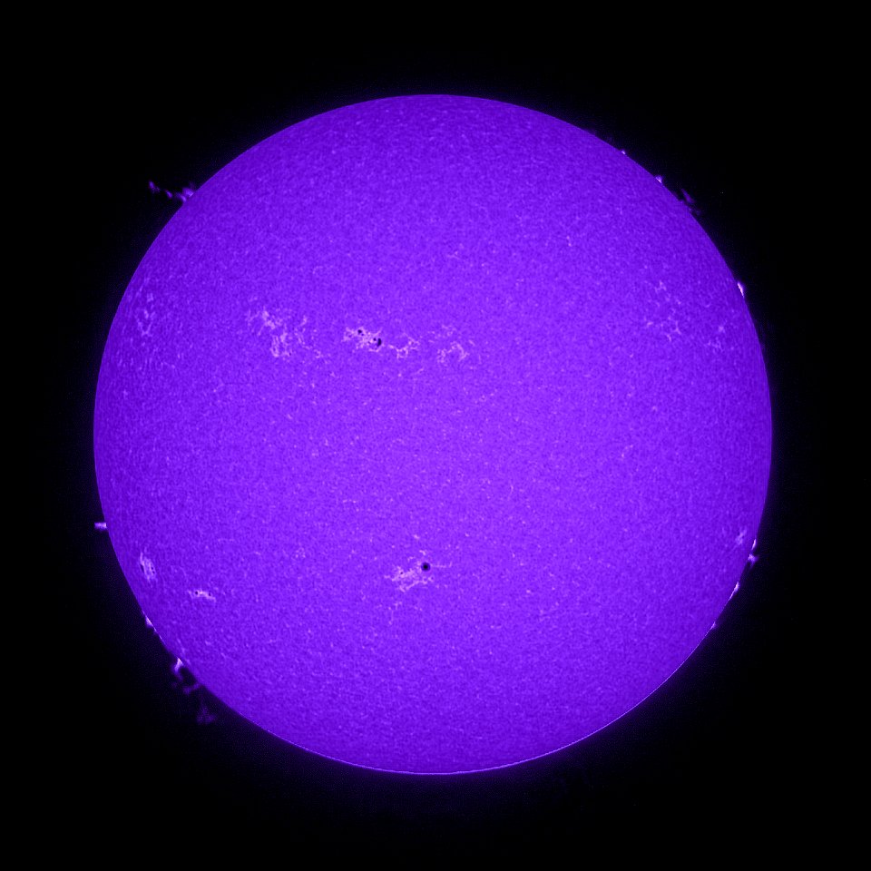 Day 248 - Sun in Calium K on 9-4-21