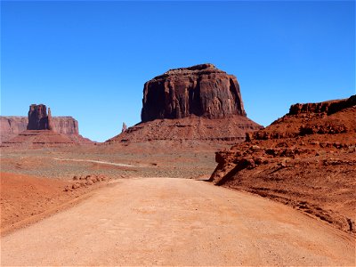 Merrick Butte at Monument Valley in AZ photo