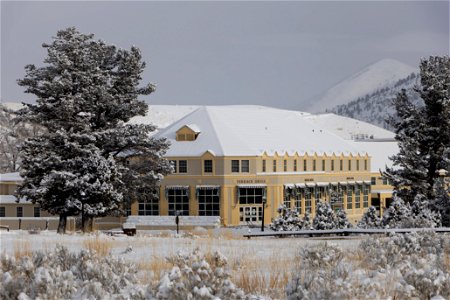 The Terrace Grill in Mammoth Hot Springs photo