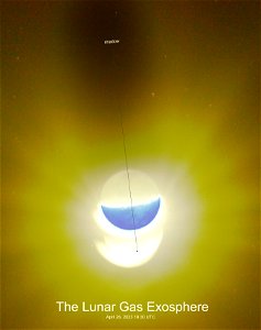Exosphere of the Moon (Atmosphere of the Moon) photo