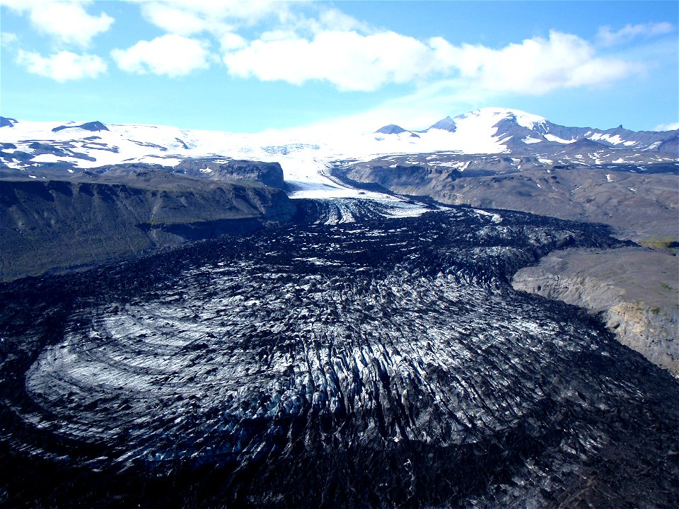 Glacier on Mt. Veniaminof