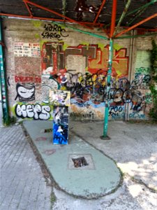 Doel Antwerpen, voormalige benzinestation
