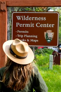 Apgar Wilderness Permit Center photo