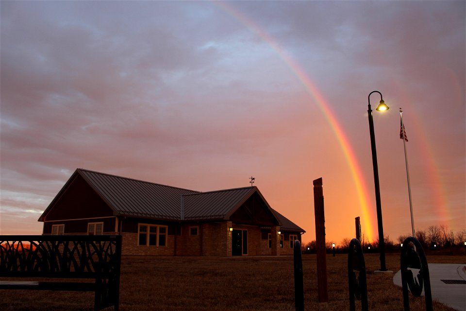 Double Rainbow at Big Muddy