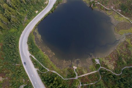 Mirror Lake-Before-Heather Meadows-Mount Baker-4 photo