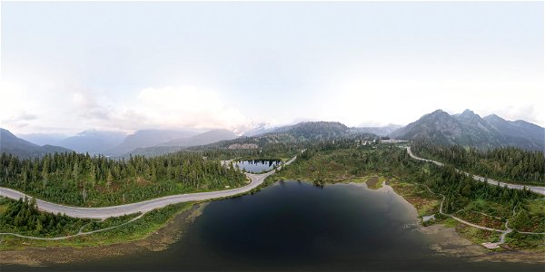 Mirror Lake-Before-Heather Meadows-Mount Baker-3