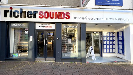 RICHER SOUNDS Maidstone. Was TSB Bank. A movie theatre cinema was once in this exact location. photo