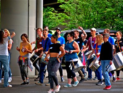 Samba under a bridge