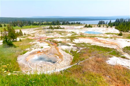 Heart Lake Geyser Basin Rustic Group photo