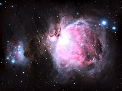 Orion nebula M 42 (Ha RGB)