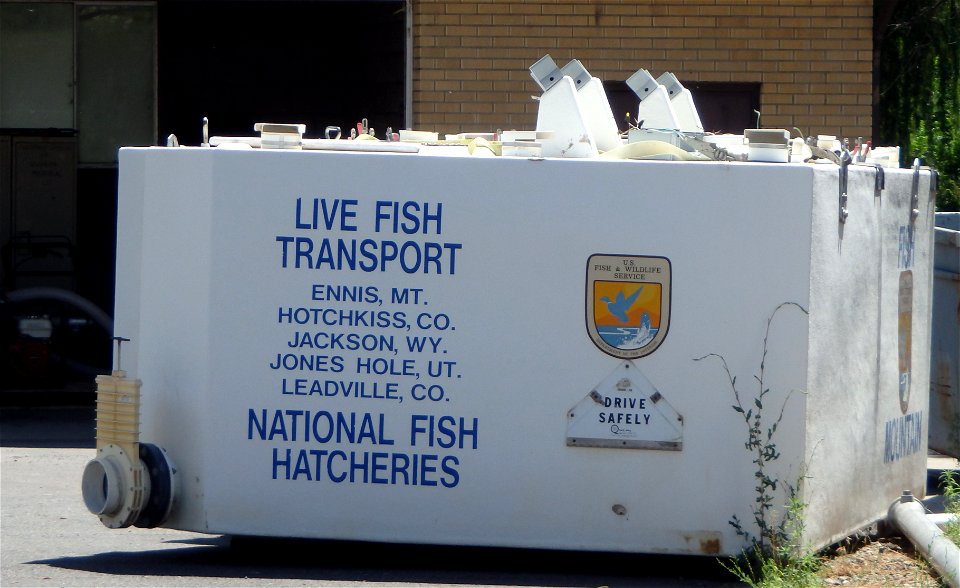 Old Fish Hauling Tank