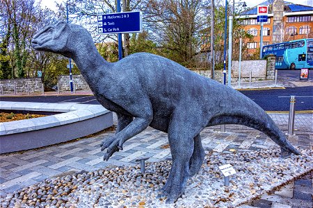 The Maidstone East Train Station Dinosaur!