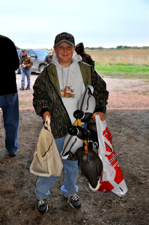 Geared up photo