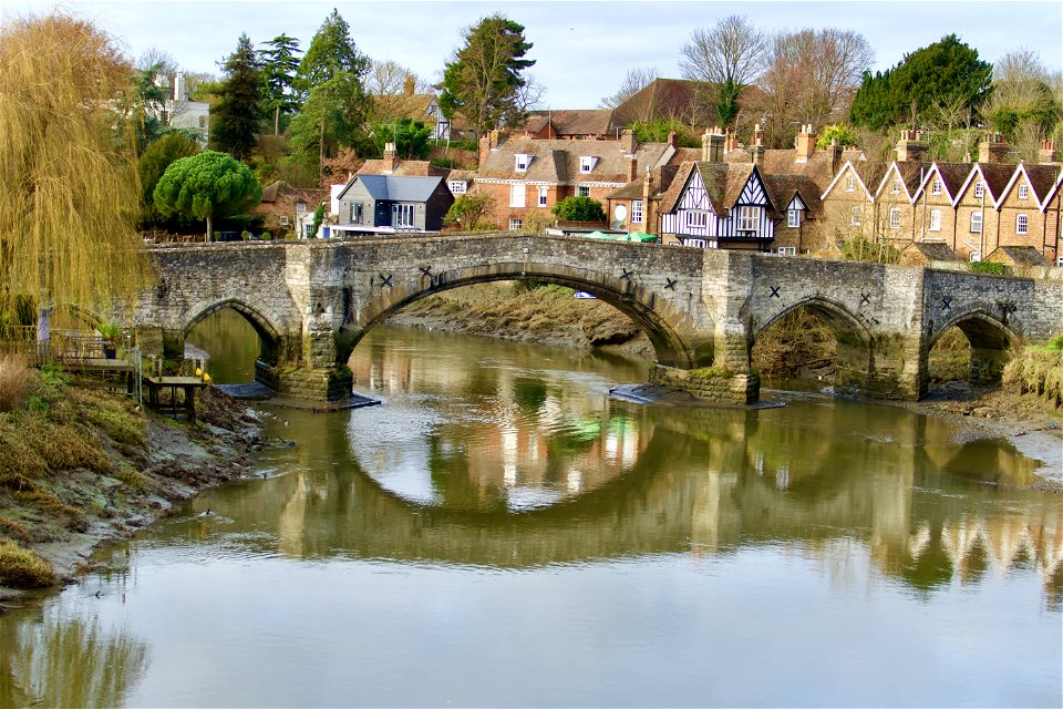 Aylesford Bridge Reflections