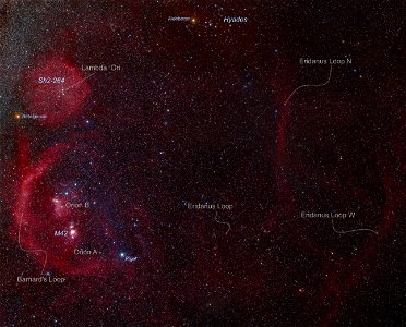 The Orion-Eridanus Superbubble photo