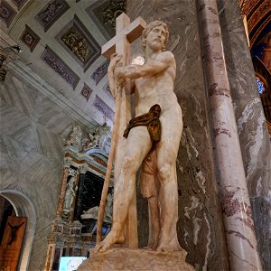 Michelangelo Cristo Risorto Basilica di Santa maria Sopra Minerva Rome Italy