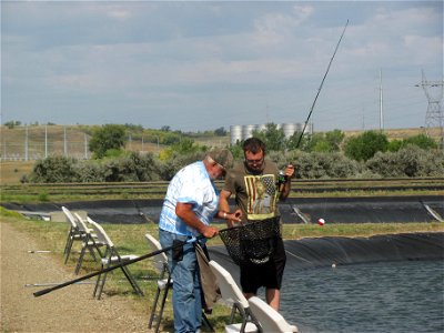 Fishing Derby at Garrison Dam National Fish Hatchery photo