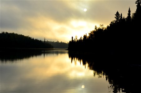 Foggy Sunrise photo