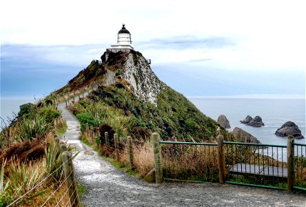 Nugget Point Lighthouse. photo