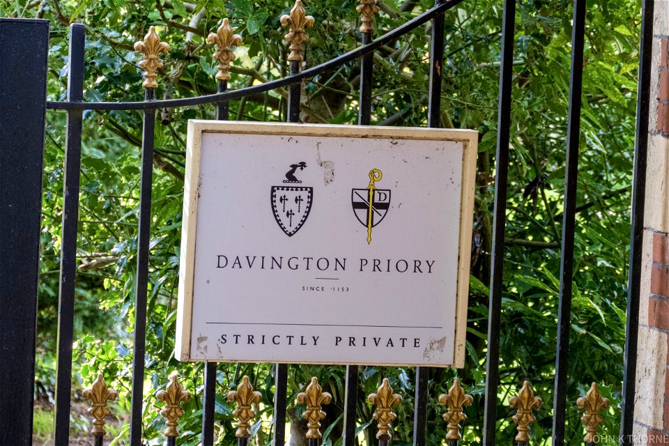 Davington Priory Strictly Private. (Robert Frederick Zenon Geldof KBE)