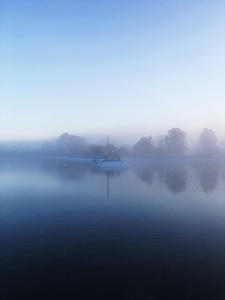 Foggy Landscapes in Pittsburgh, Pennsylvania