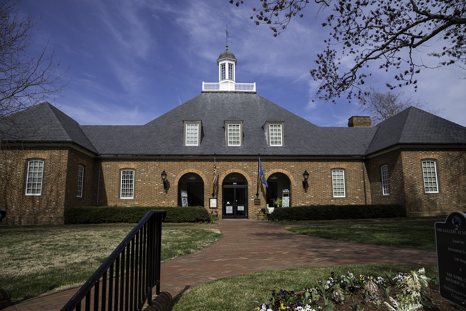 Gallery building at Yorktown, Virginia