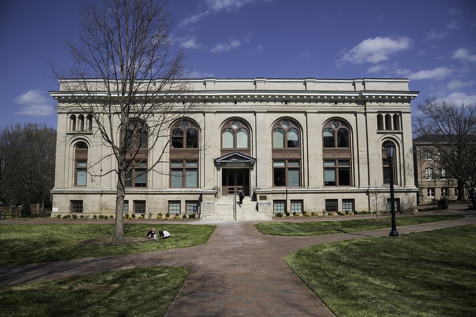 Lecture Hall on the Quad at UNC Chapel Hill, North Carolina