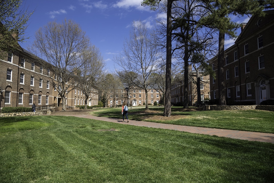 Dorm Quads in UNC Chapel Hill, North Carolina