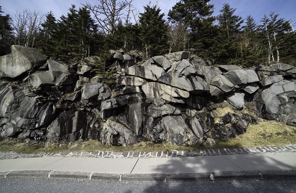 Rock Formations near Clingman's Dome, Great Smoky Mountains National Park, Tennessee