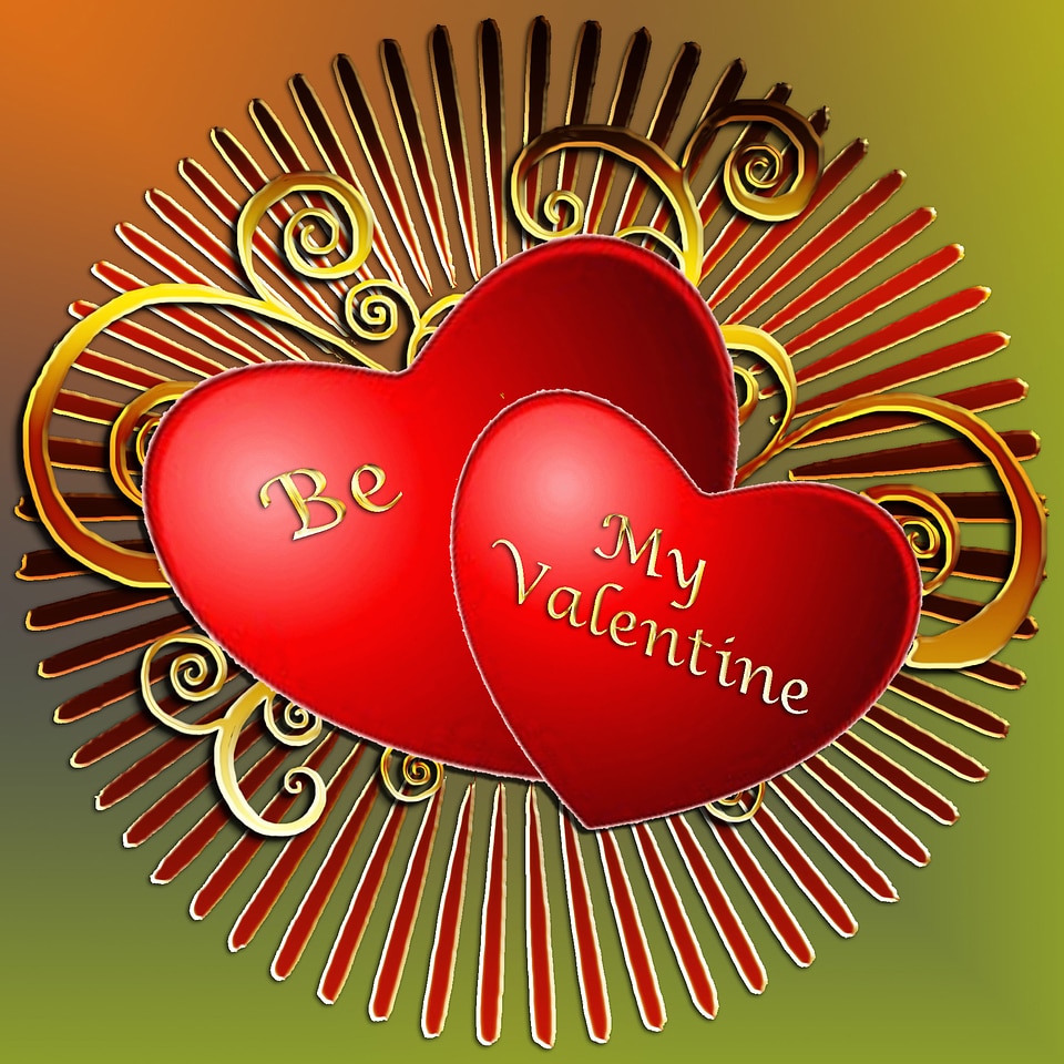 Be my Valentine Hearts 