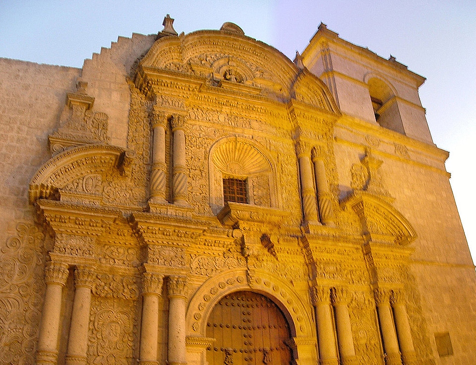 Church of the Jesuits in Arequipa, Peru