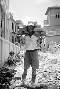 Builder in Tel Aviv in Israel photo