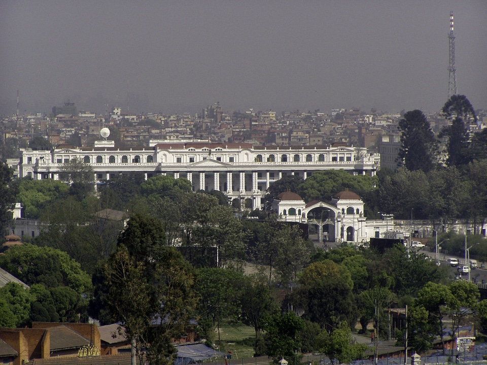 Singha Durbar, Prime Minister's Office in Kathmandu, Nepal
