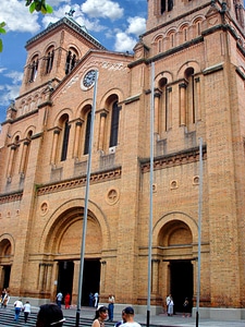 Metropolitan Cathedral in Medellin, Colombia photo
